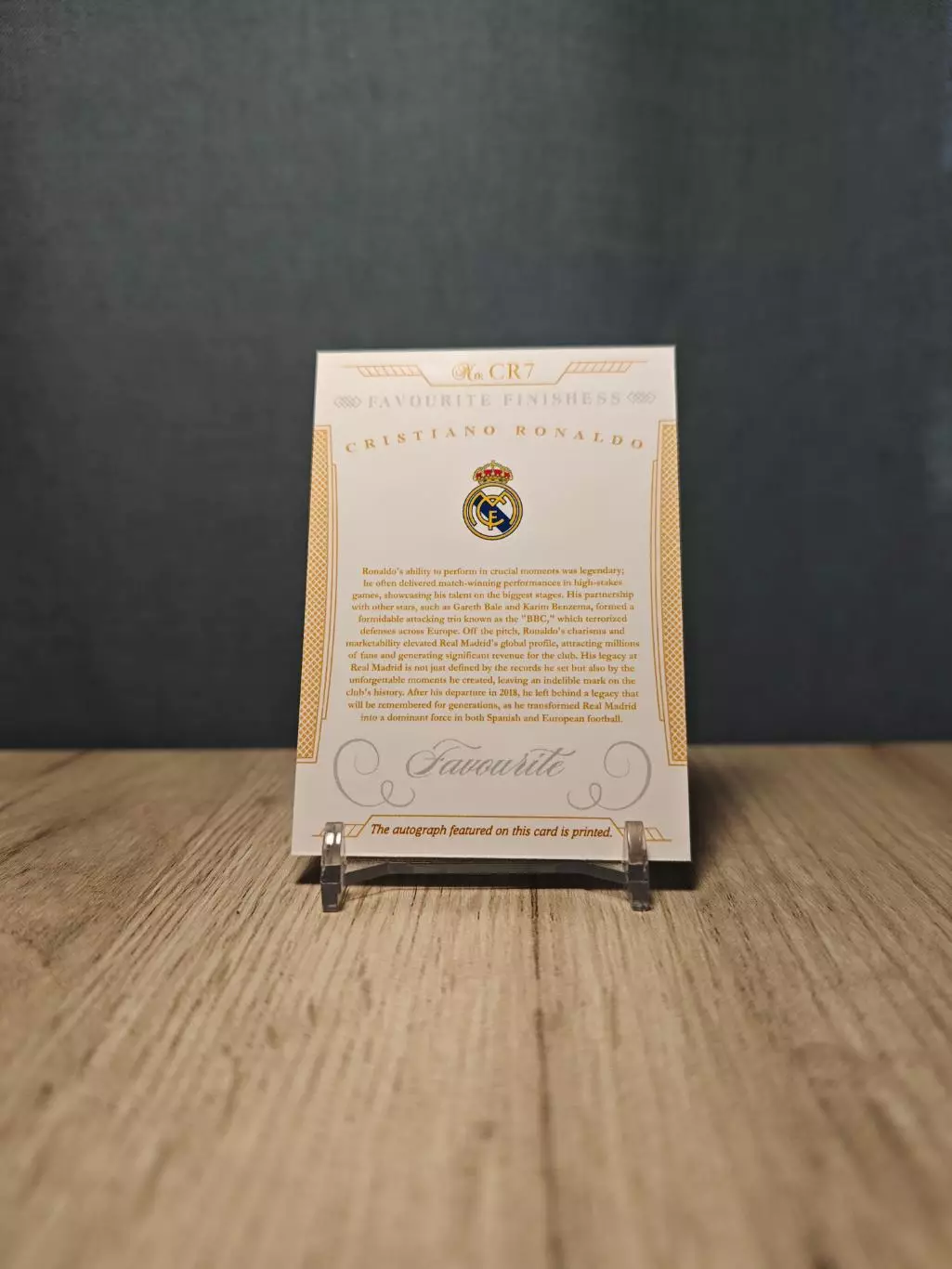 CLS Favourite Finishess Cristiano Ronaldo 1