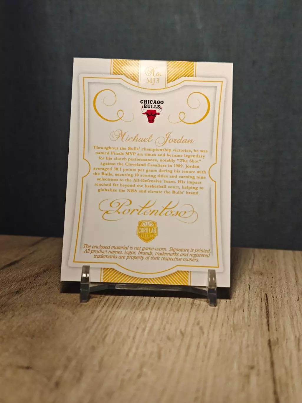 CLS Portentoso Michael Jordan Black jersey 1