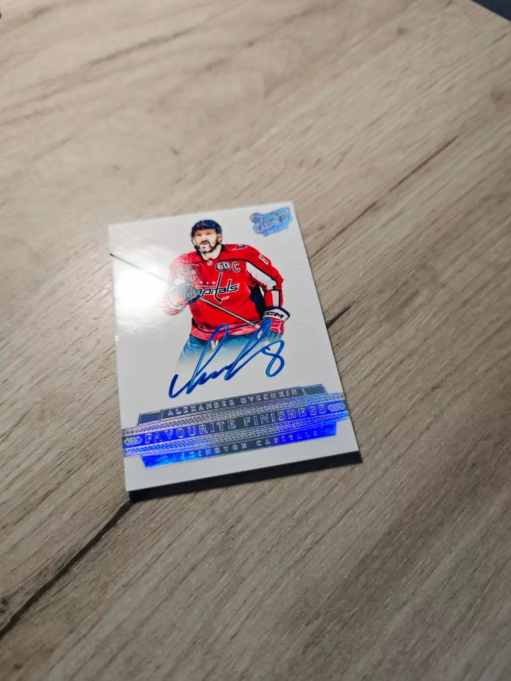 CLS Favourite Finishess Alexander Ovechkin Овечкин автограф 1