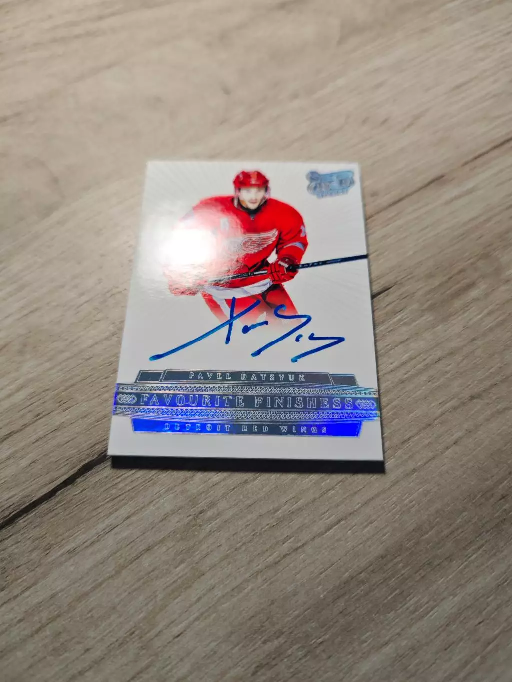 CLS Favourite Finishess Pavel Datsyuk Павел Дацюк автограф 1