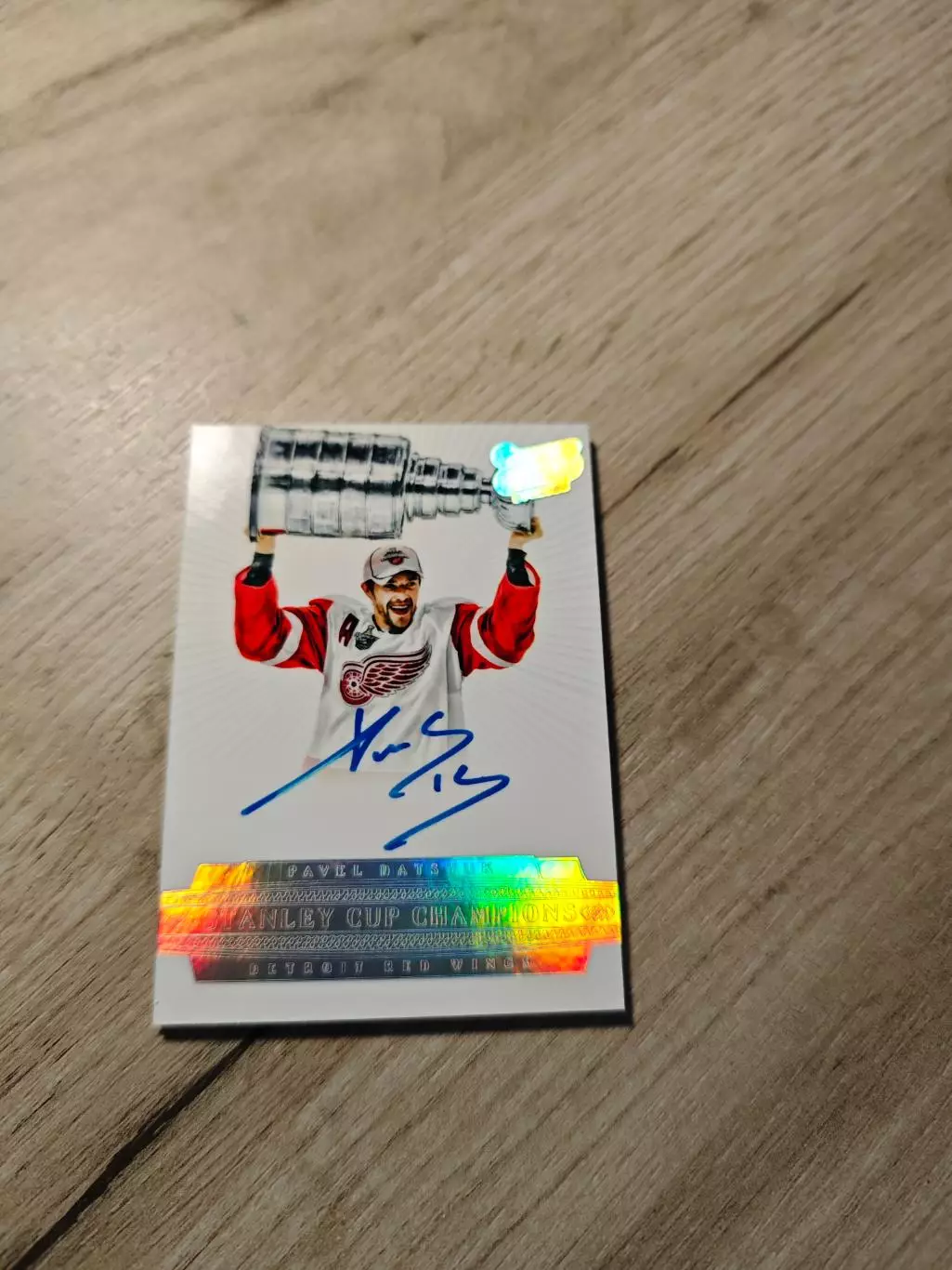 CLS Stanley Cup Champions Pavel Datsyuk Павел Дацюк автограф