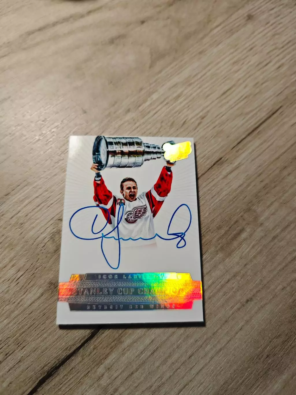 CLS Stanley Cup Champions Igor Larionov Игорь Ларионов автограф