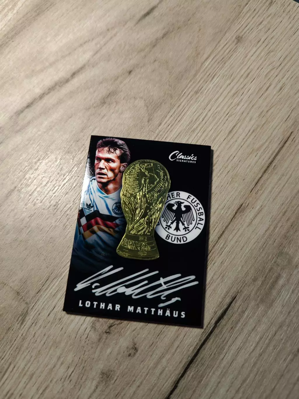 CLS Classics Signatures Lothar Matthaus автограф