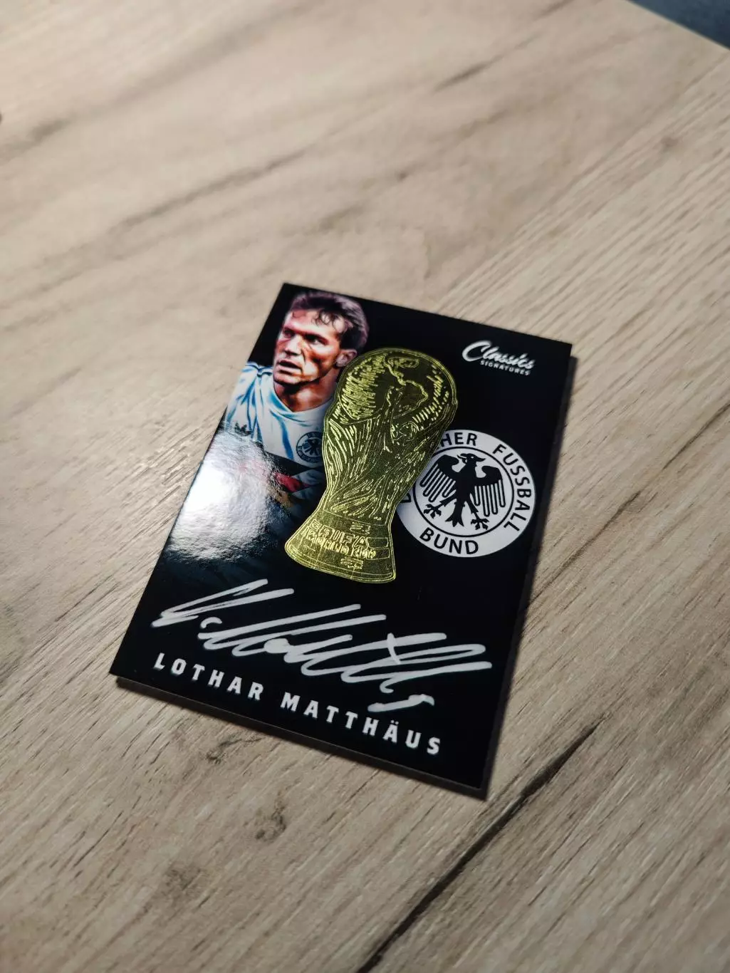 CLS Classics Signatures Lothar Matthaus автограф 1