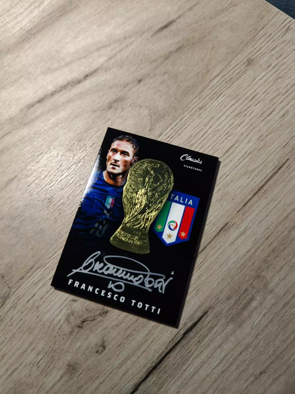 CLS Classics Signatures Francesco Totti Тотти автограф