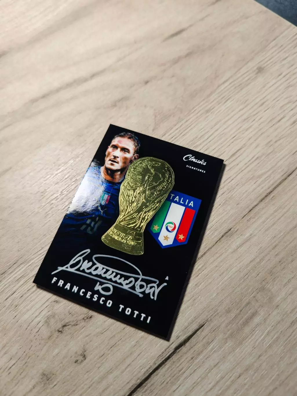 CLS Classics Signatures Francesco Totti Тотти автограф 1