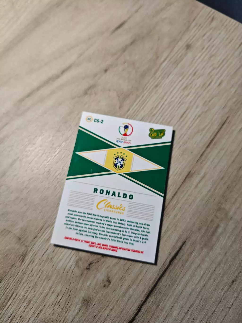 CLS Classics Signatures Ronaldo Роналдо 2