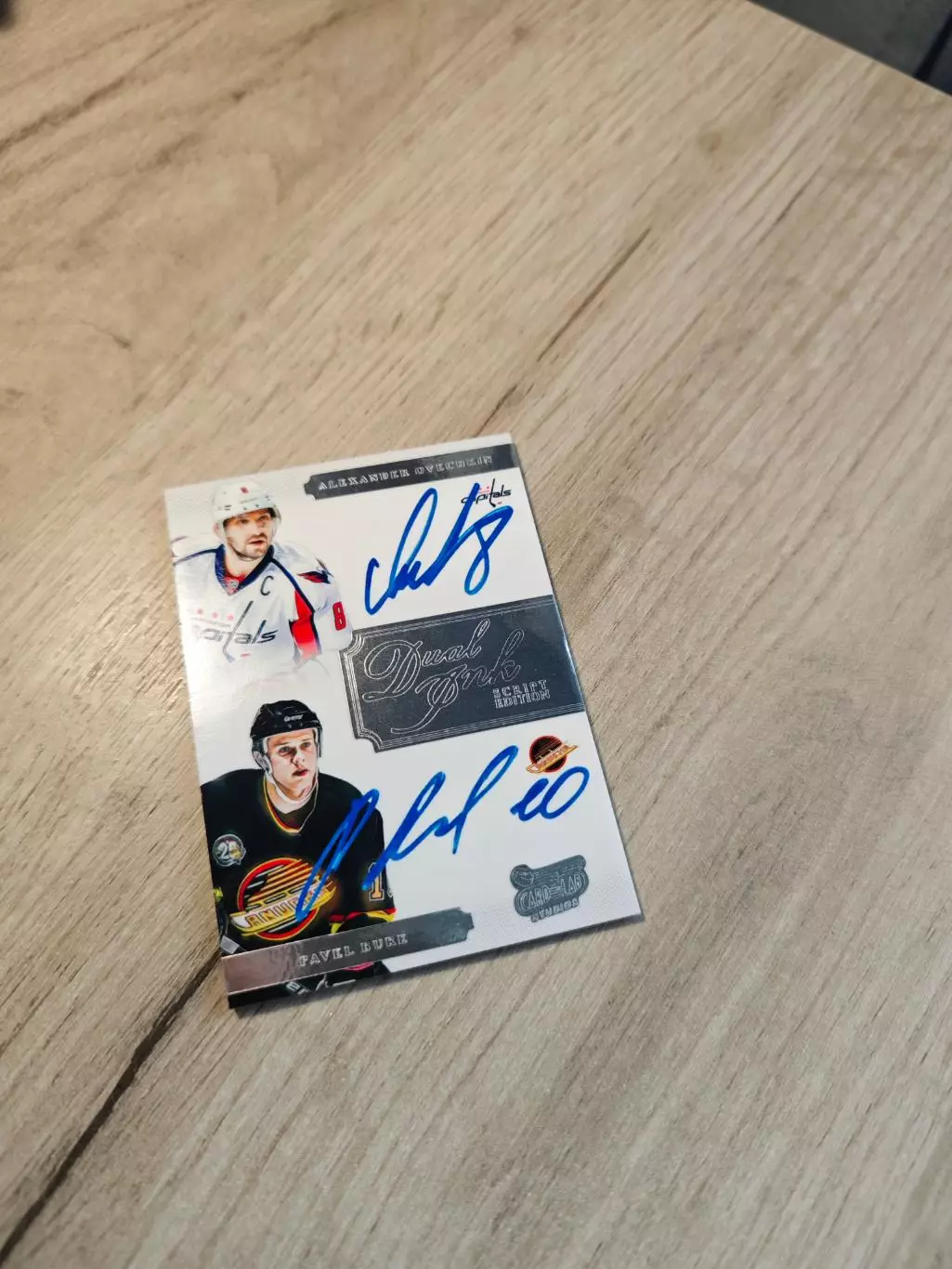 №2 CLS Dual Ink Ovechkin Pavel Bure Буре Овечкин автограф