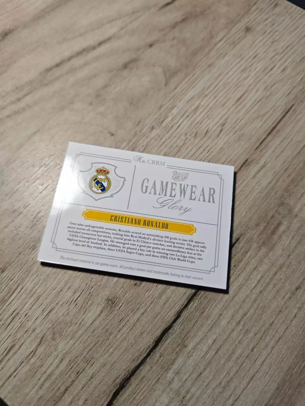 4/4 CLS Gamewear Glory Cristiano Ronaldo Real Madrid Криштиано Роналдо 2