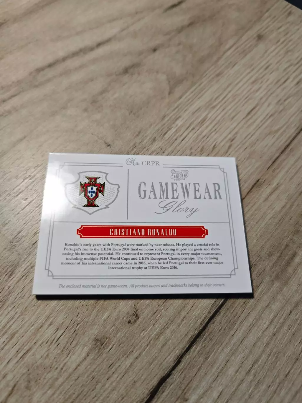 4/4 CLS Gamewear Glory Cristiano Ronaldo Portugal Team Криштиано Роналдо 1