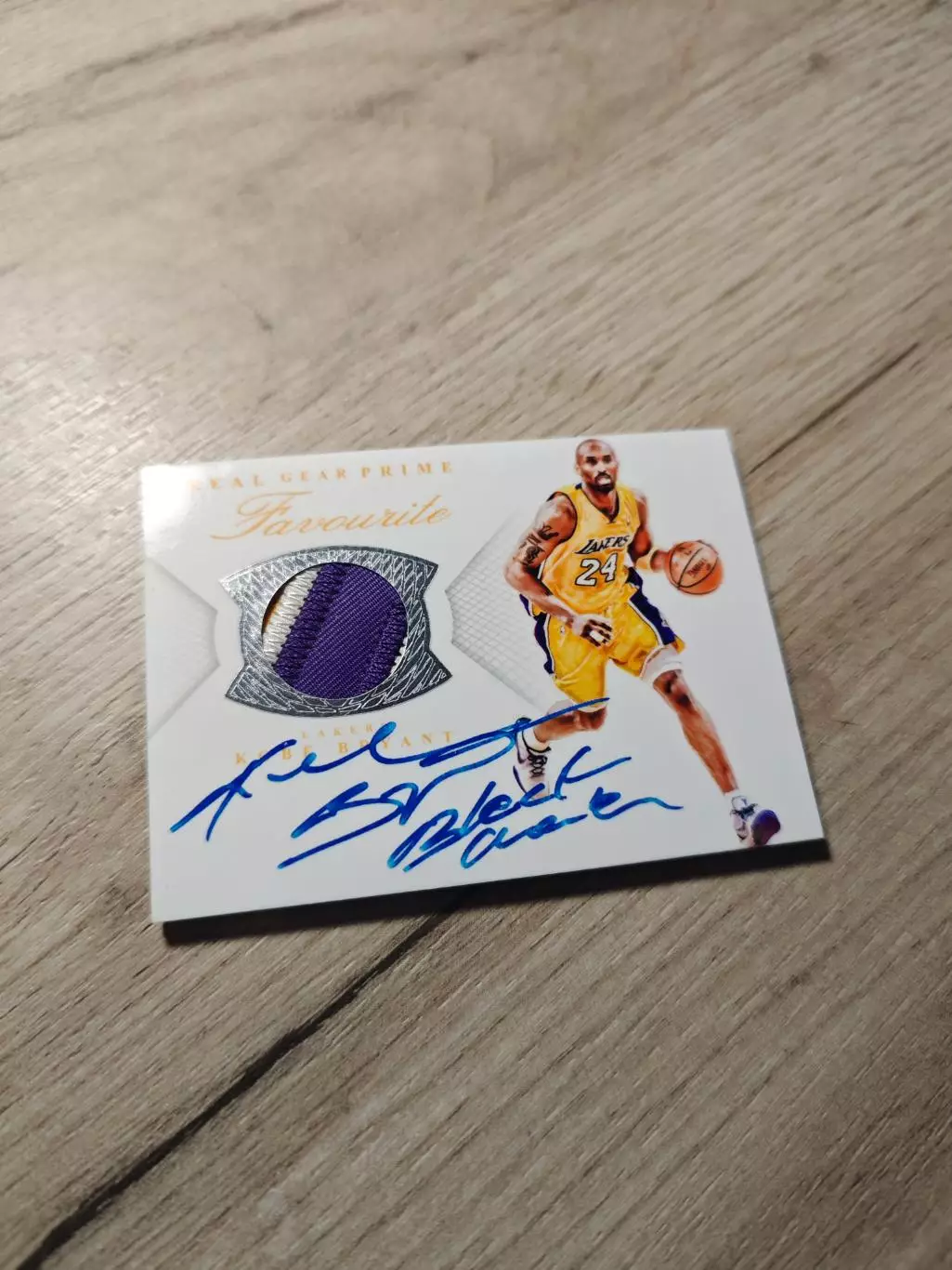 CLS Favourite Kobe Bryant Кобе Брайант патч автограф 1
