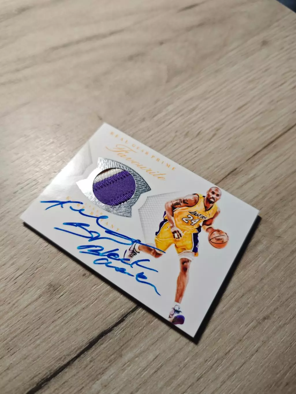 CLS Favourite Kobe Bryant Кобе Брайант патч автограф 2