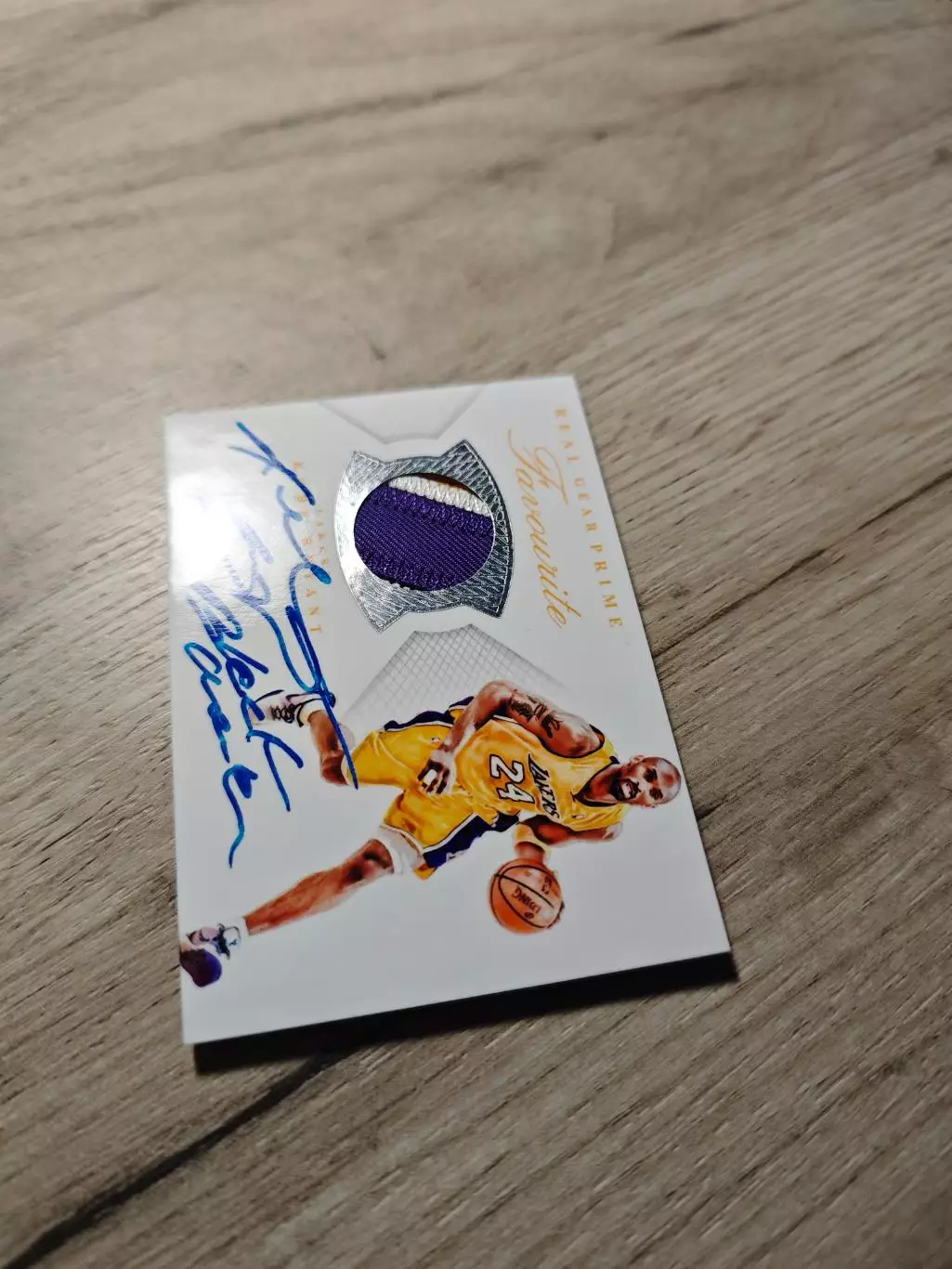 CLS Favourite Kobe Bryant Кобе Брайант патч автограф 3
