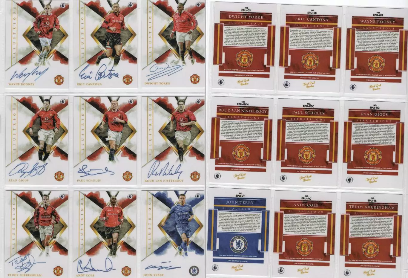 Автографы футболистов набор из 5 случайных карточек 6