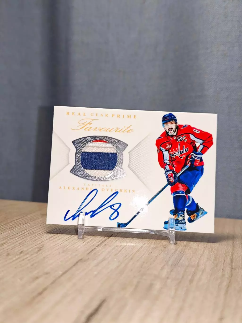 CLS Favourite Alexander Ovechkin Овечкин 4 автограф