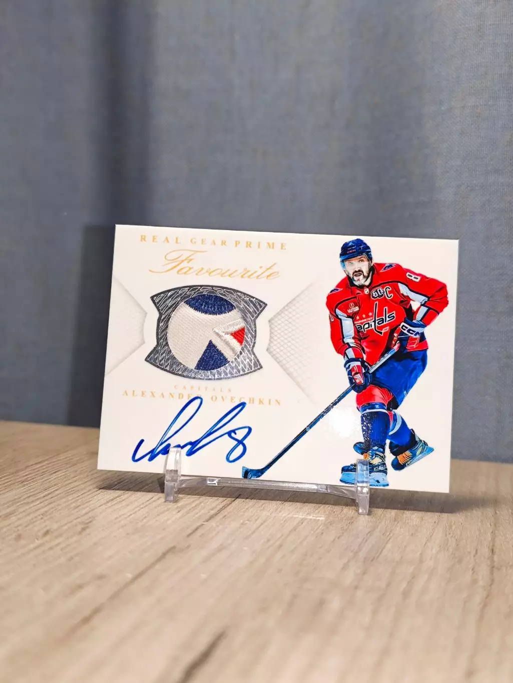 CLS Favourite Alexander Ovechkin Овечкин 6 автограф