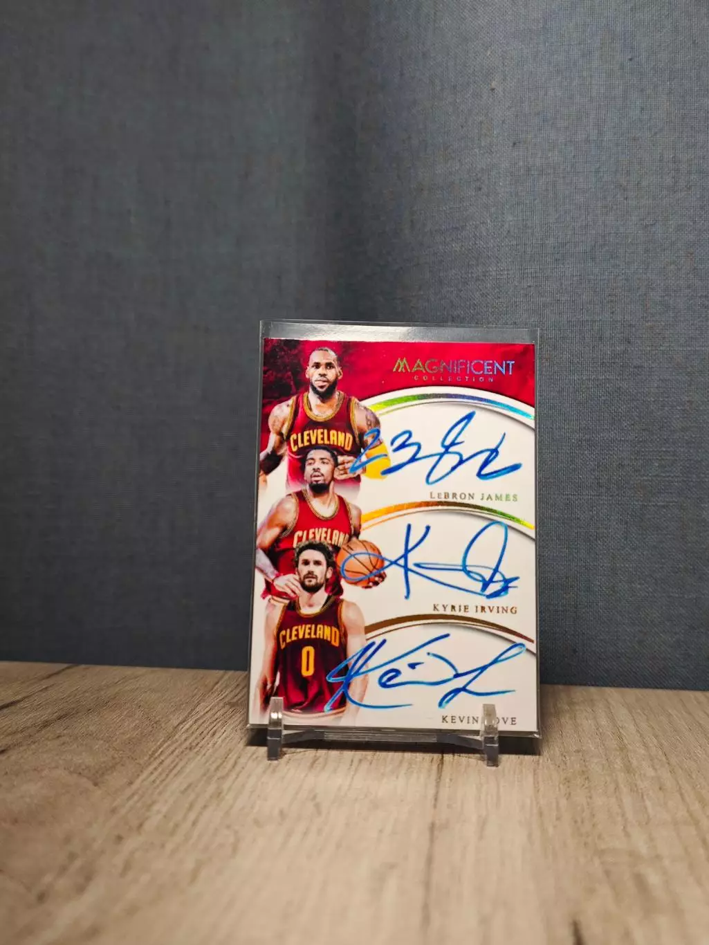 №8 Card Lab Studios Magnificent LeBron James	Kyrie Irving	Kevin Love
