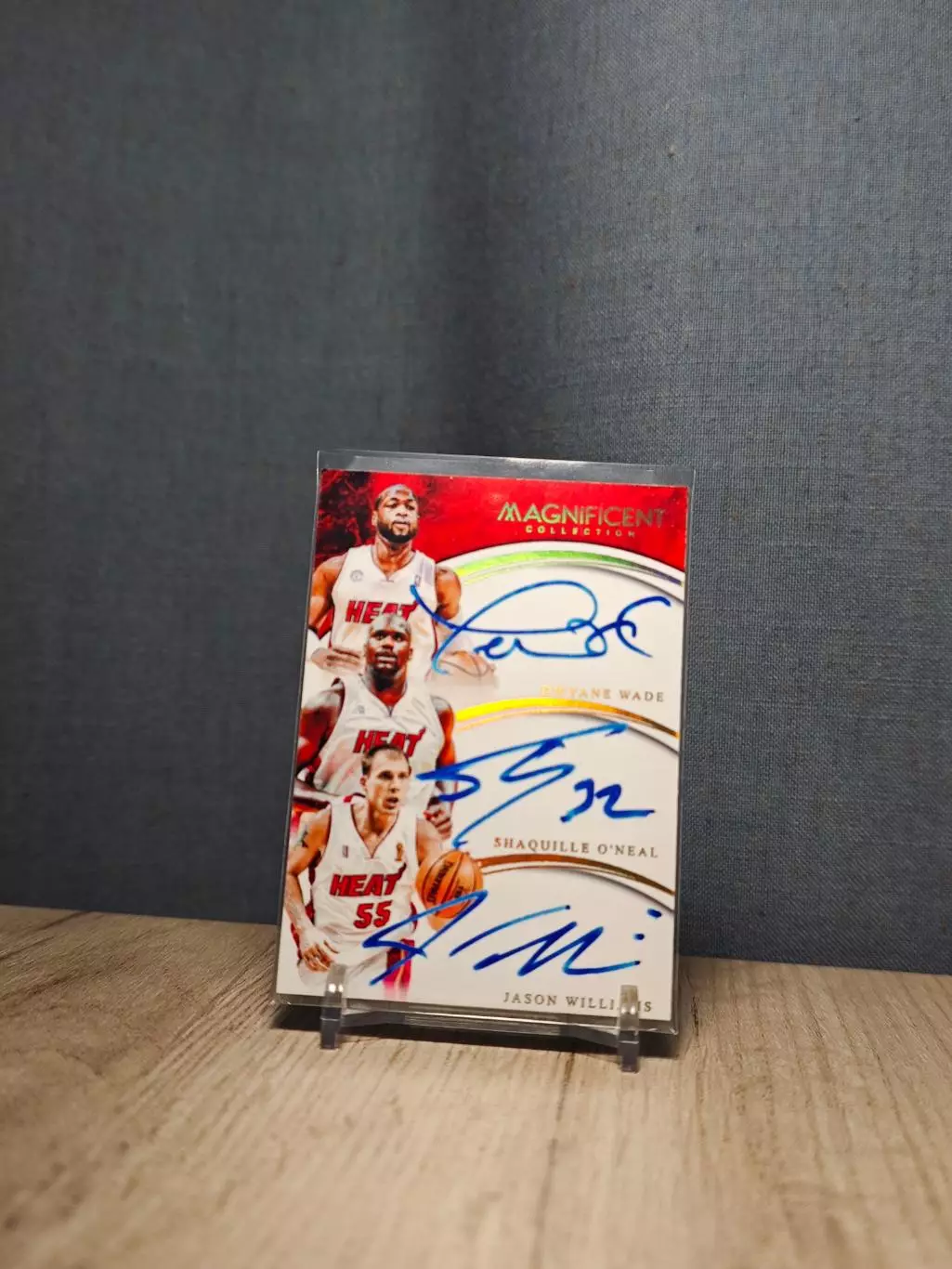 №14 Card Lab Studios Magnificent Dwyane Wade	Shaquille O'Neal	Jason Williams