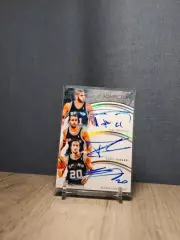 №15 Card Lab Studios Magnificent Tim Duncan	Tony Parker	Manu Ginobili