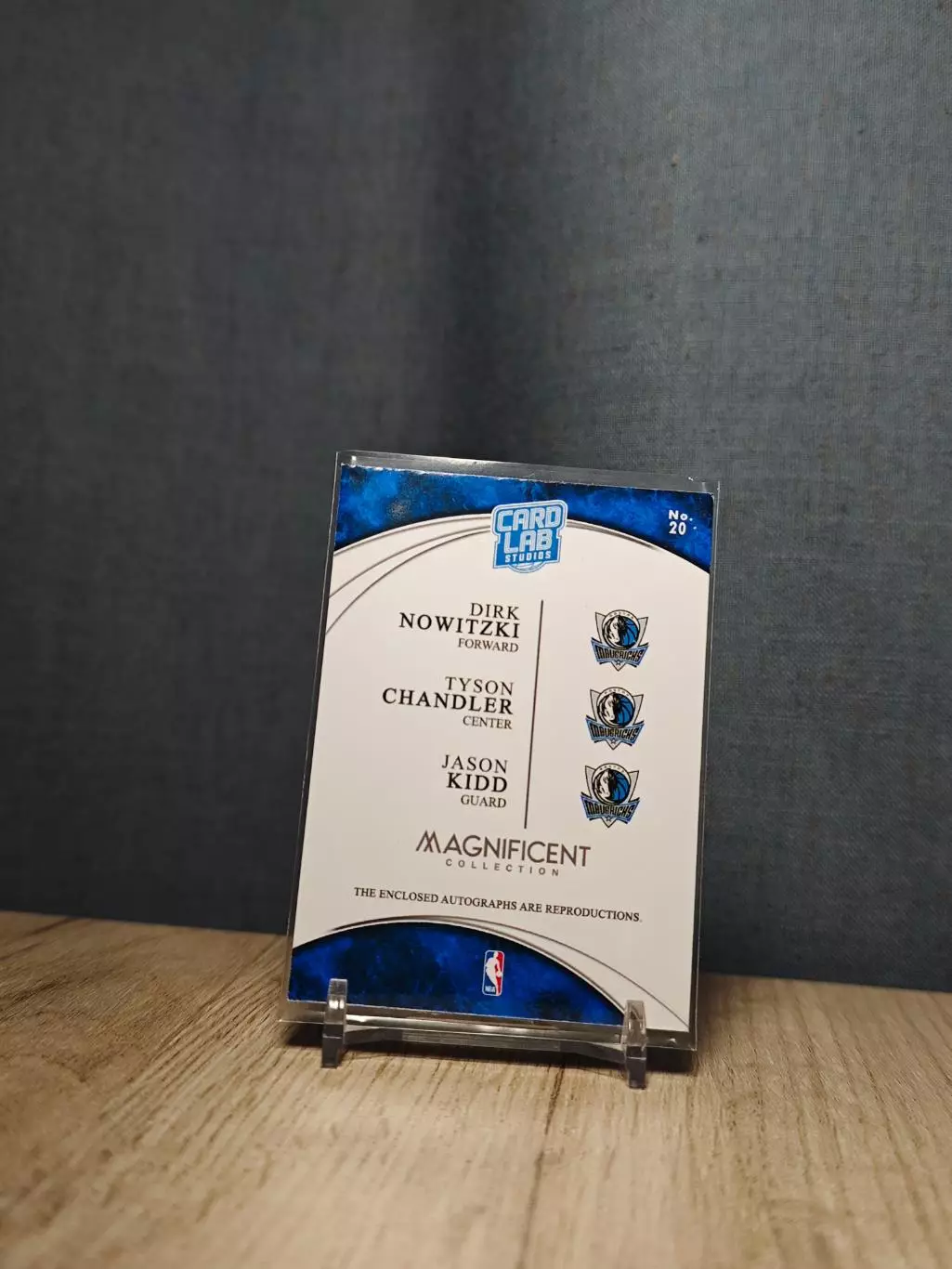 №20 Card Lab Studios Magnificent Dirk Nowitzki	Tyson Chandler	Jason Kidd 1