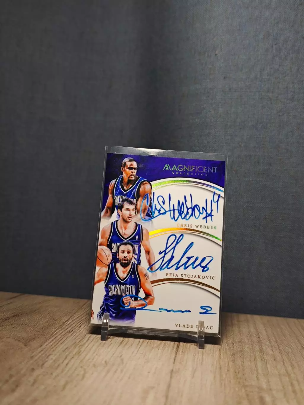 №24 Card Lab Studios Magnificent Chris Webber	Peja Stojakovic	Vlade Divac