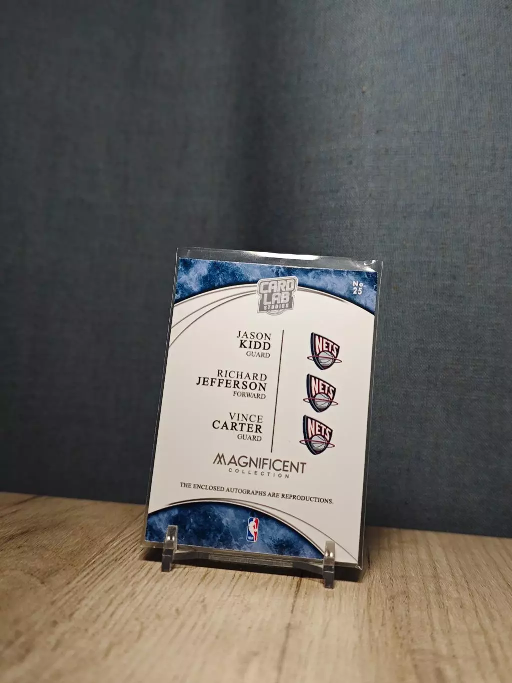 №25 Card Lab Studios Magnificent Jason Kidd	Richard Jefferson	Vince Carter 1