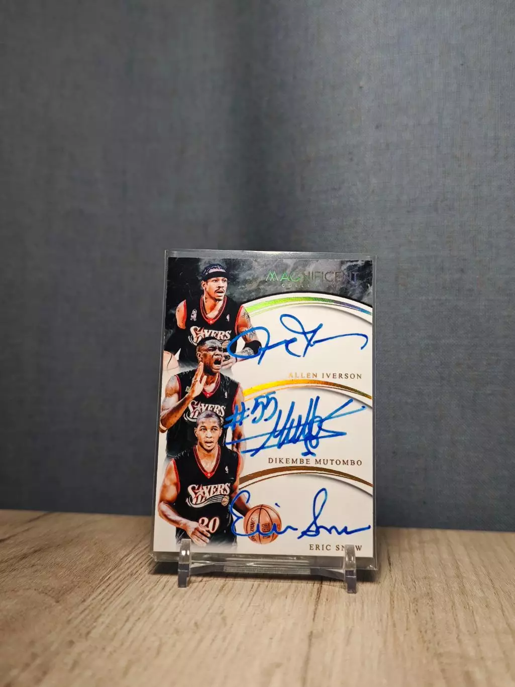 №26 Card Lab Studios Magnificent Allen Iverson	Dikembe Mutombo	Eric Snow