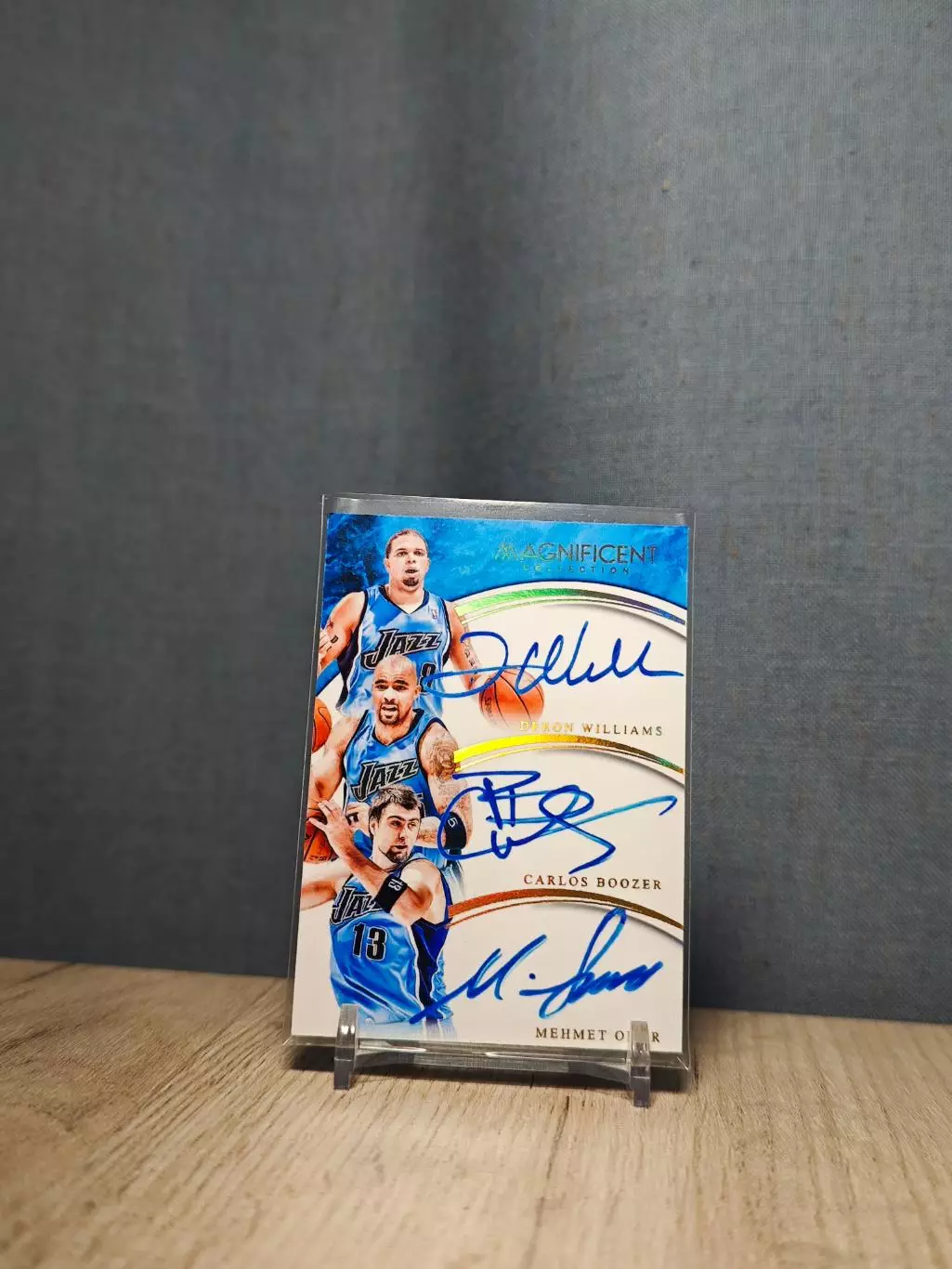 №34 Card Lab Studios Magnificent Deron Williams	Carlos Boozer	Mehmet Okur