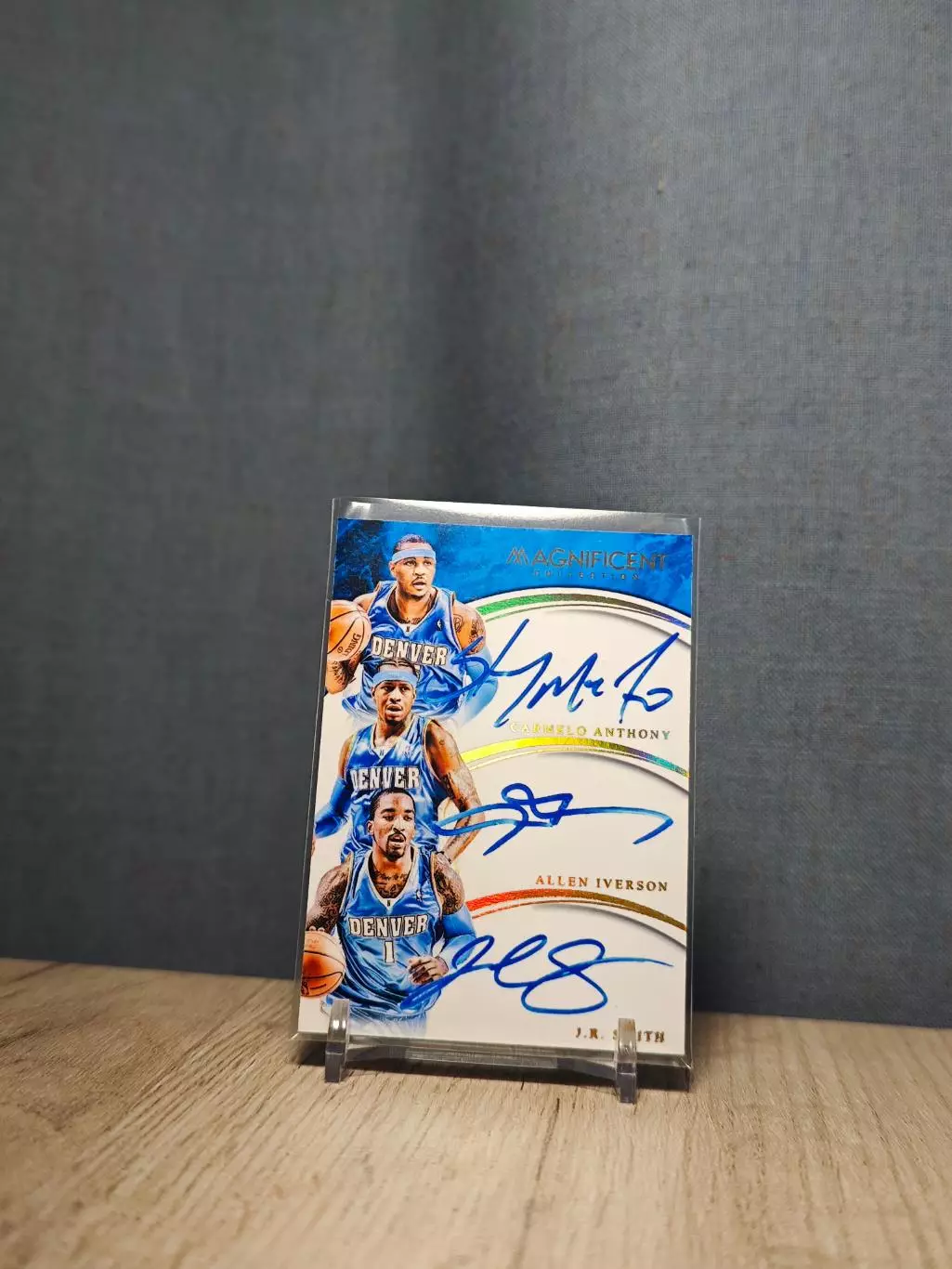 №40 Card Lab Studios Magnificent Carmelo Anthony	Allen Iverson	J.R. Smith