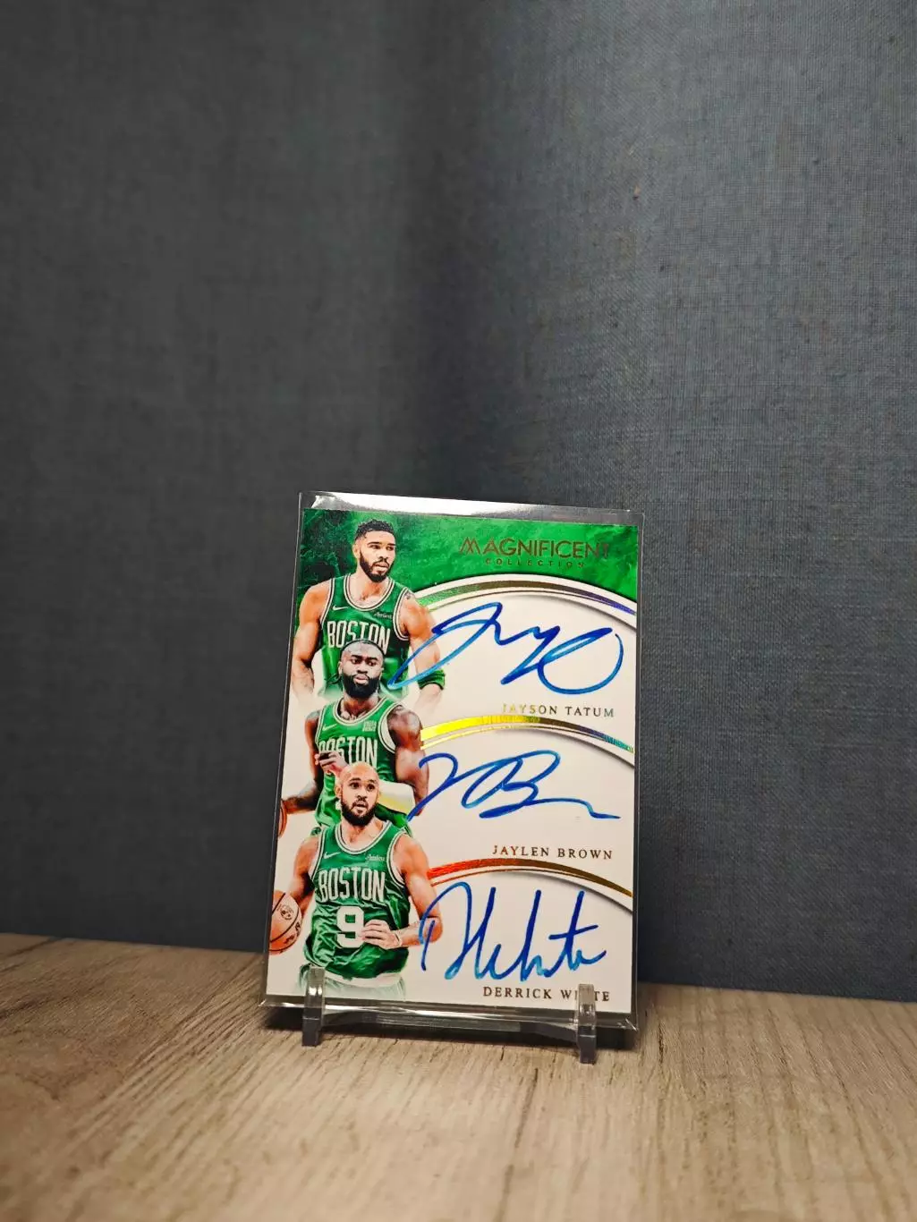 №41 Card Lab Studios Magnificent Jayson Tatum	Jaylen Brown	Derrick White