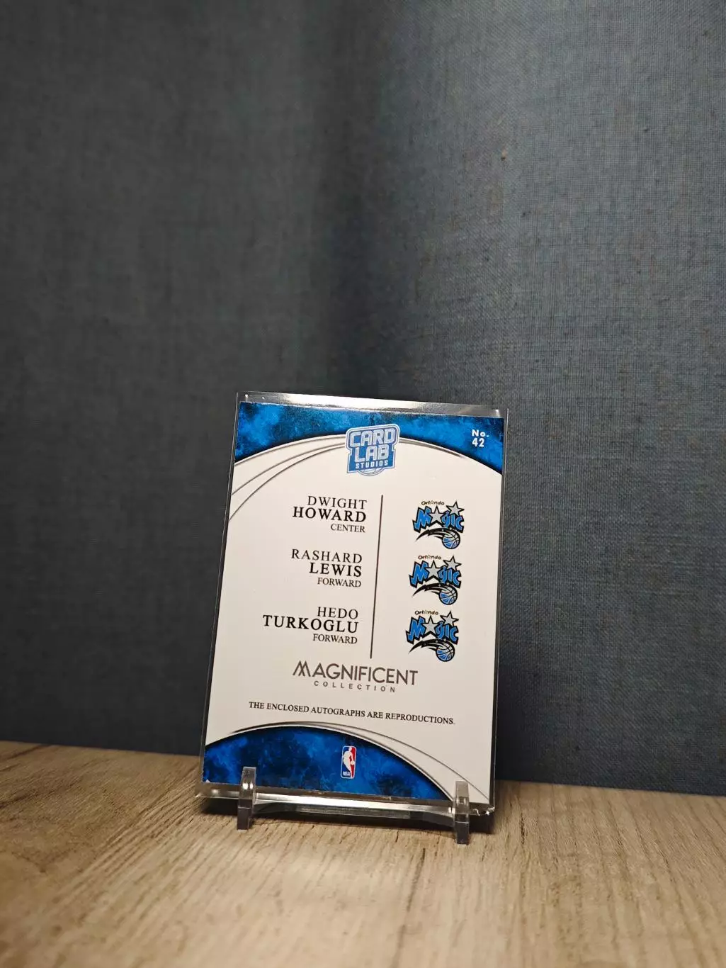 №42 Card Lab Studios Magnificent Dwight Howard	Rashard Lewis	Hedo Turkoglu 1