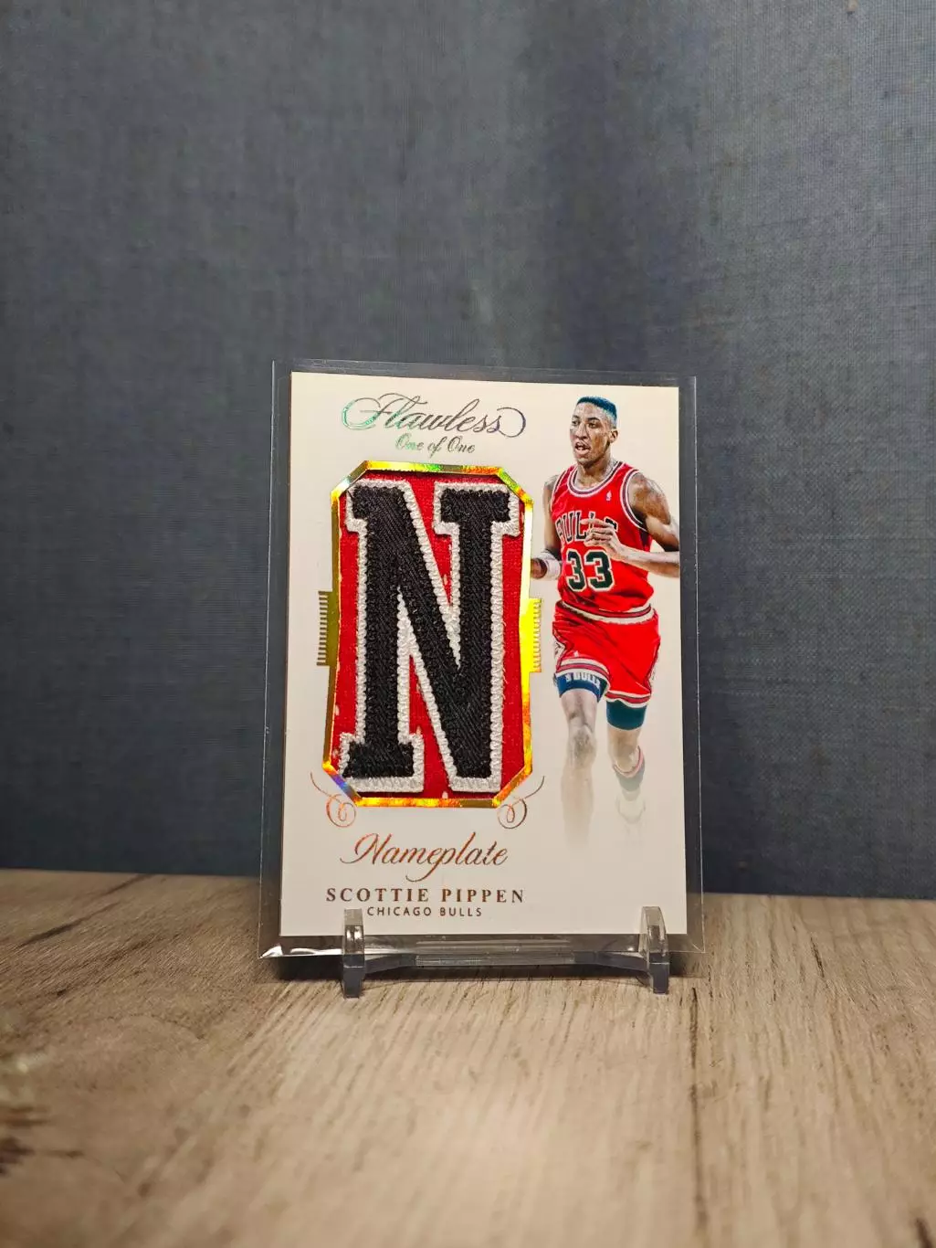 CLS Flawless Nameplate Scottie Pippen One Of One N