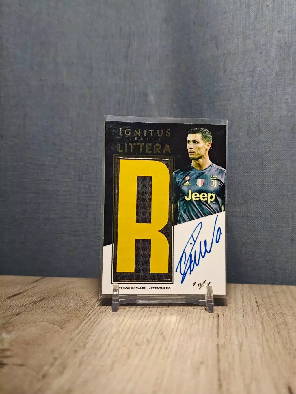 CLS Ignitus Littera Cristiano ROnaldo 1/1 R