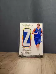 CLS Flawless Nameplate Dirk Nowitzki One Of One Z