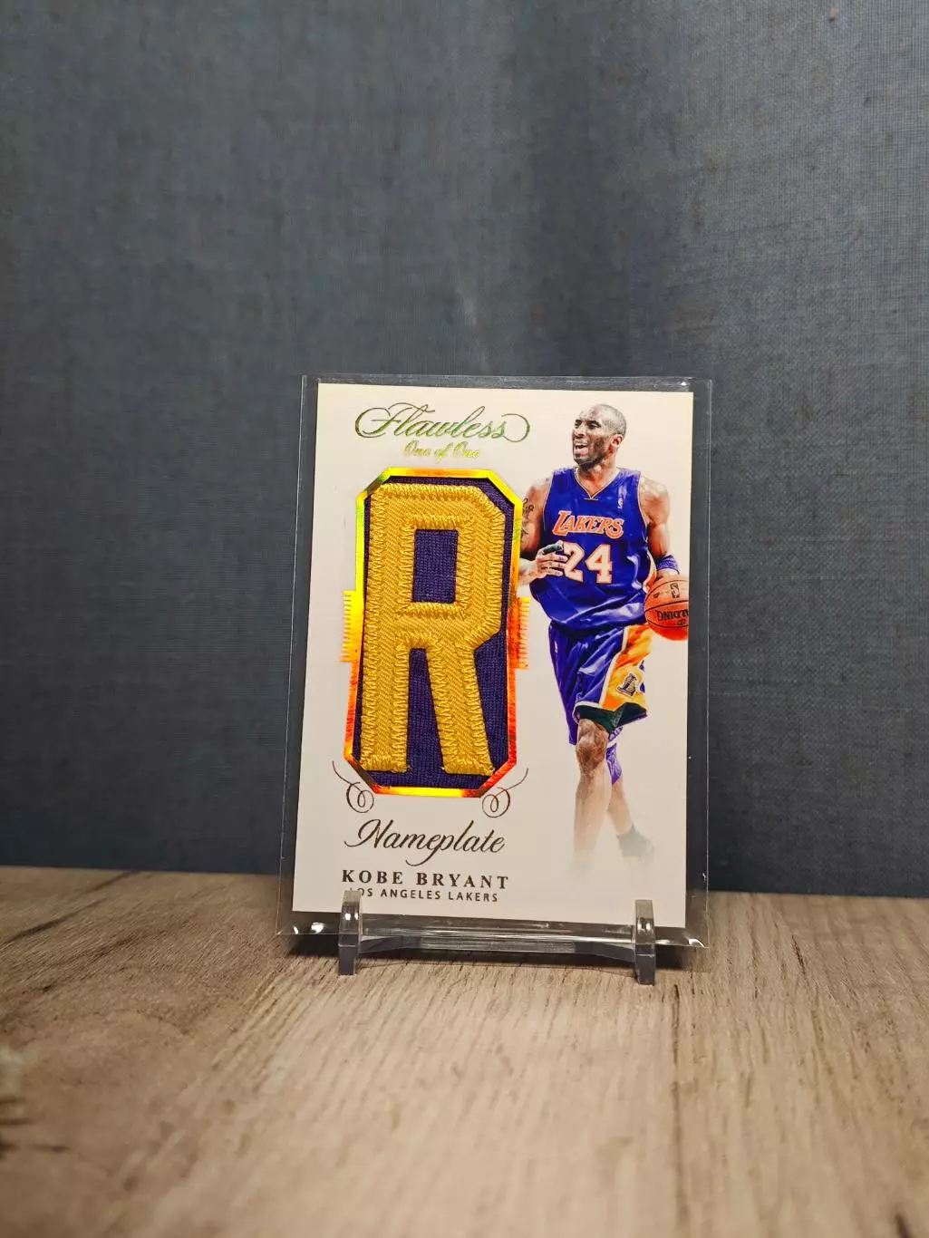 CLS Flawless Nameplate Kobe Bryant One Of One R