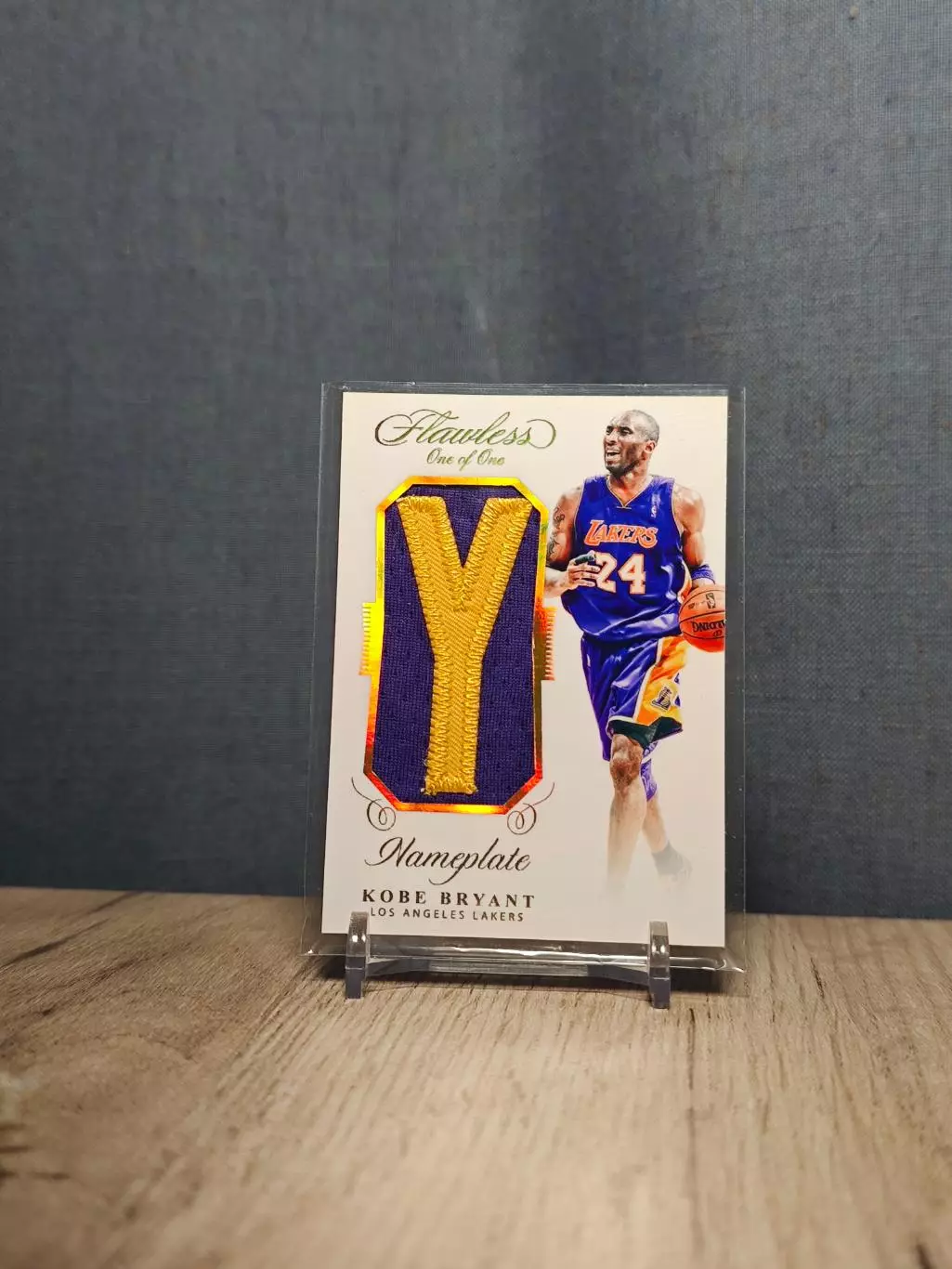 CLS Flawless Nameplate Kobe Bryant One Of One Y