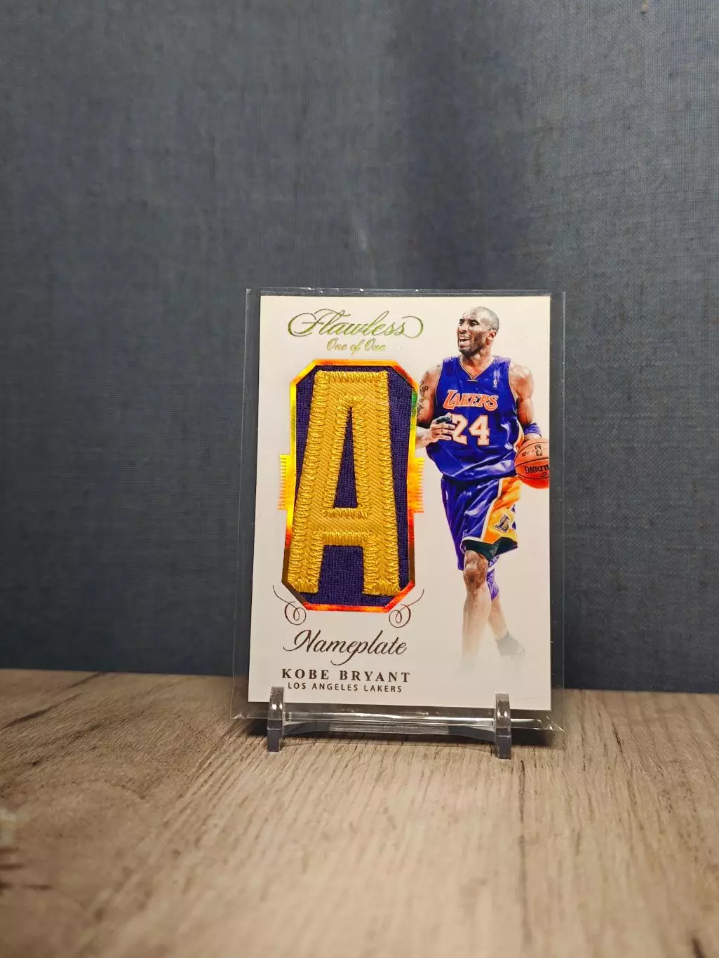 CLS Flawless Nameplate Kobe Bryant One Of One A