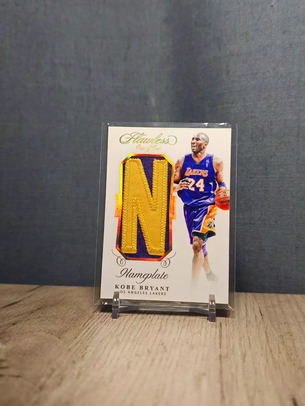 CLS Flawless Nameplate Kobe Bryant One Of One N