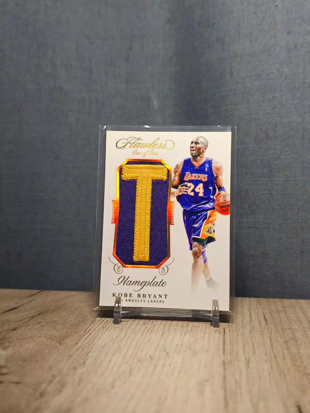 CLS Flawless Nameplate Kobe Bryant One Of One T