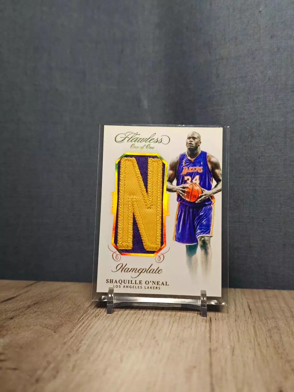 CLS Flawless Nameplate Shaquille O'Neal One Of One N