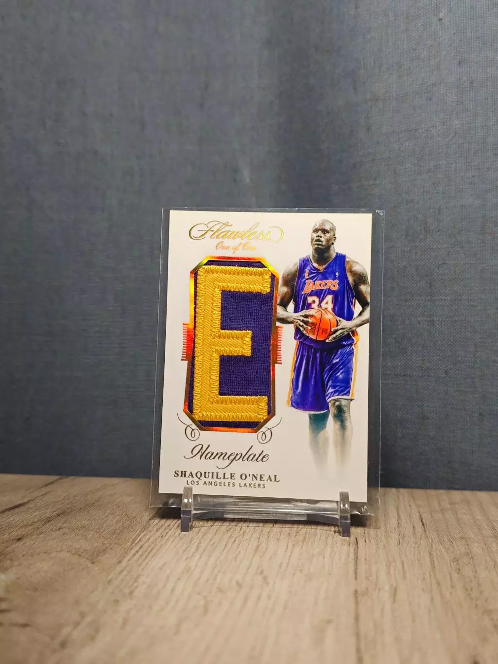 CLS Flawless Nameplate Shaquille O'Neal One Of One E