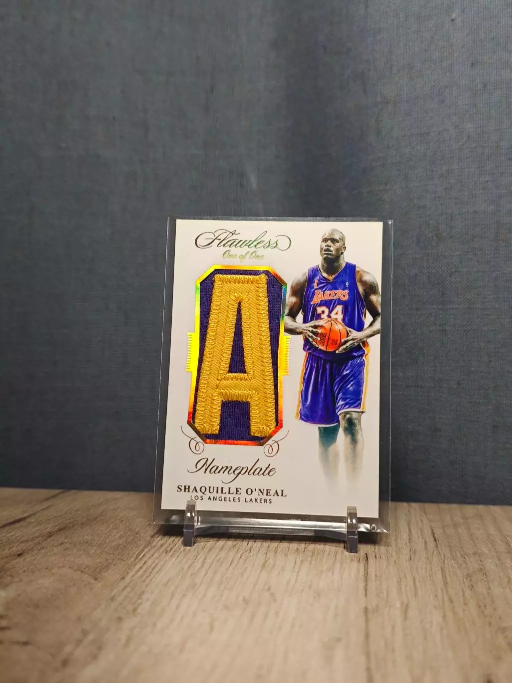 CLS Flawless Nameplate Shaquille O'Neal One Of One A