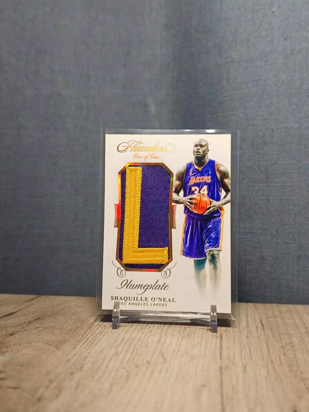 CLS Flawless Nameplate Shaquille O'Neal One Of One L