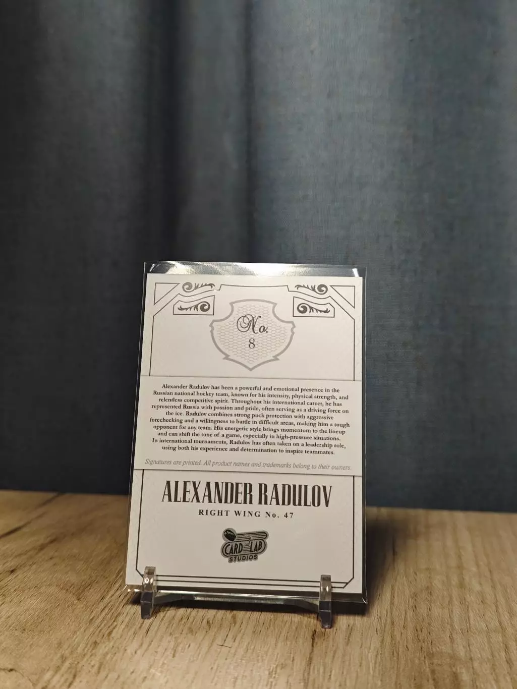 #8 Card Lab Studios Gamewear Glory Alexander Radulov 2