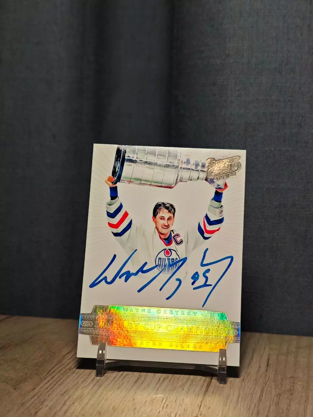 CLS Stanley Cup Champions Wayne Gretzky автограф