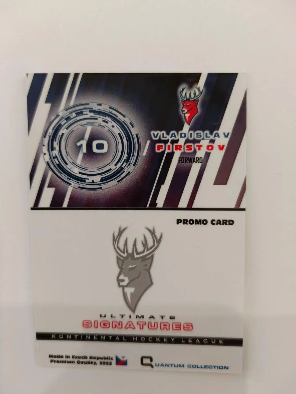 Автограф на карте Владислав Фирстов 1