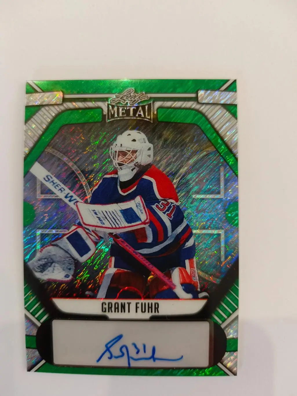 Автограф Grant Fuhr 3/3