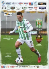 Карпати Львів - Зірка Кропивницький 11.12.2016