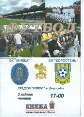 Княжа Щасливе - ФК Коростень 03.04.2008