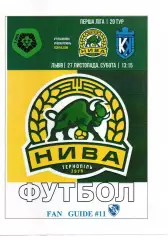Нива Тернопіль - Кремінь Кременчук 27.11.2021 фан